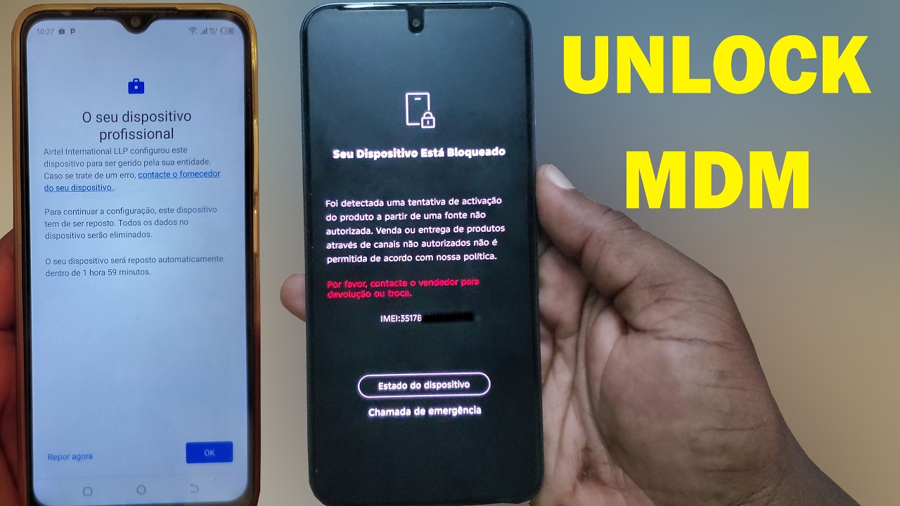 Como Desbloquear MDM Regional e IT Admin (Tecno, Infinix e Itel)