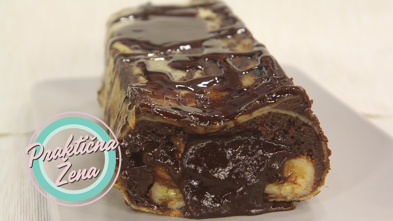Praktična žena - Čokoladni sufle obložen palačinkama