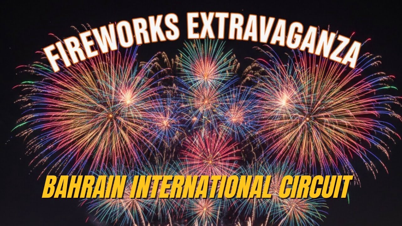 Spectacular Fireworks at BIC 🇧🇭 | Bahrain National Day 16 December 2025 