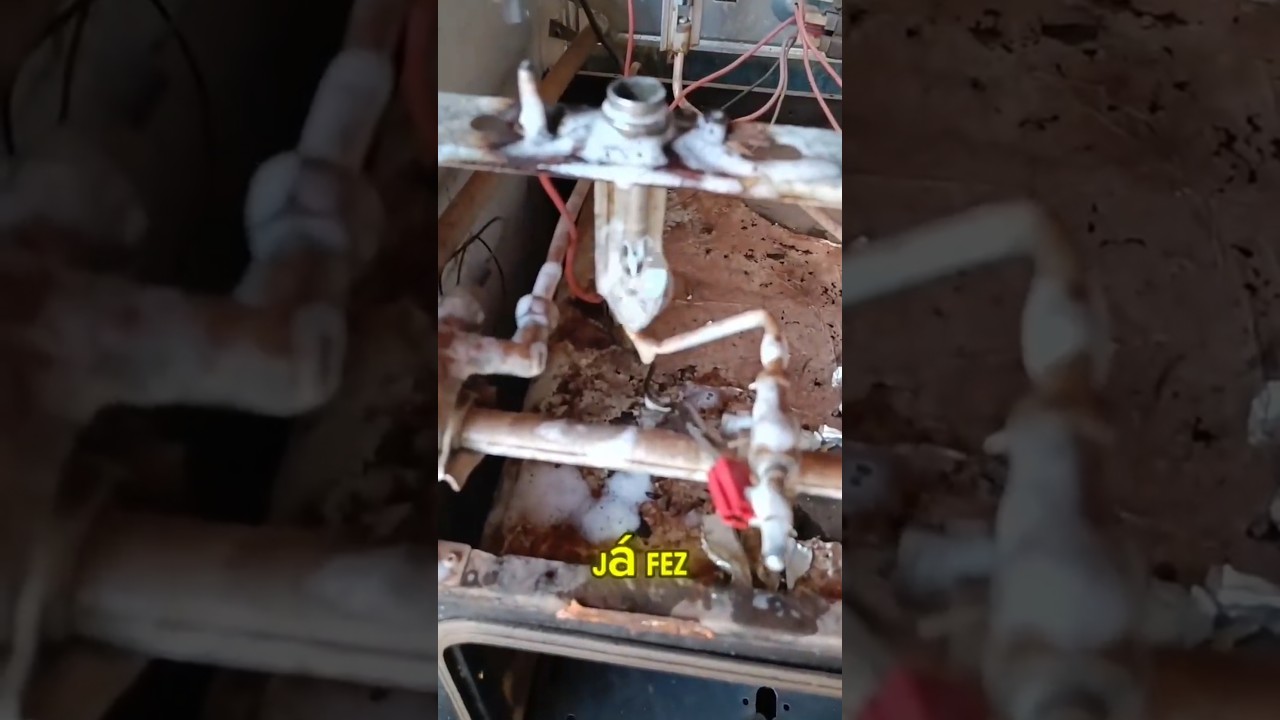 Conserto em fog&atilde;o com vazamento de g&aacute;s #fog&atilde;o #vazamento #gas