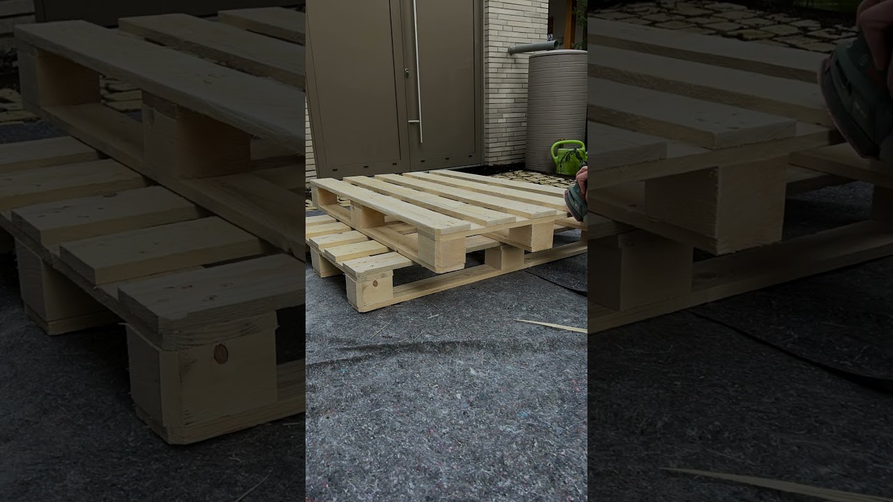 Paletten-Sofa DIY