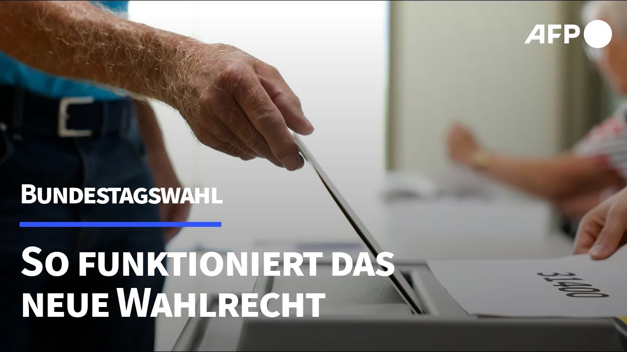 Kurz erkl&auml;rt: Das neue Wahlrecht | AFP