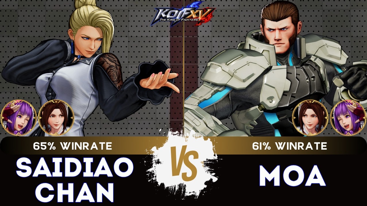 KOF XV ▰ SAIDIAOCHAN (Mai/Mature/Athena) 🆚 MOA (Mai/Maxima/Athena)🎞️Replay Match - 4/26