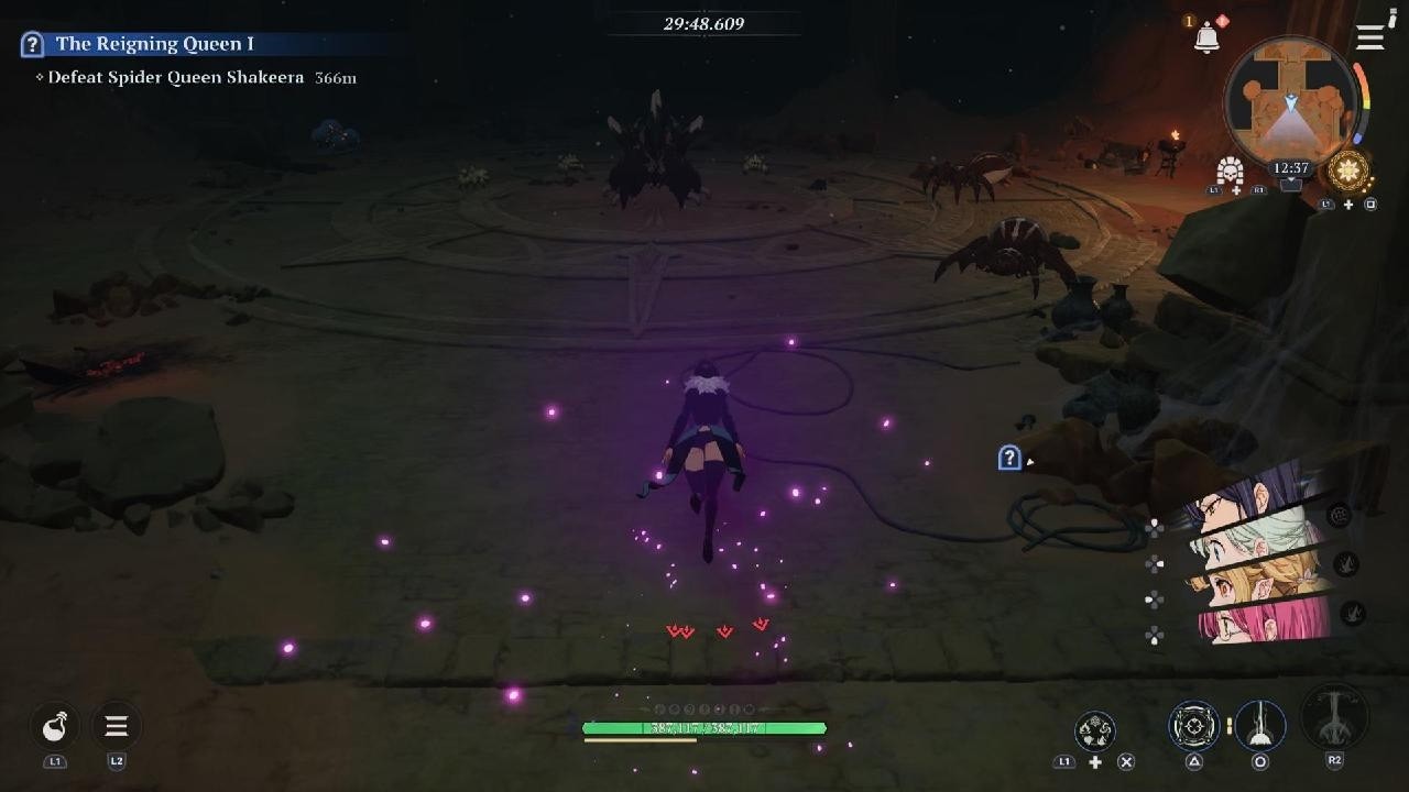 My Deep Spider nest SOLO Abyss Raid 4.5mins ALL bosses MAX pledges