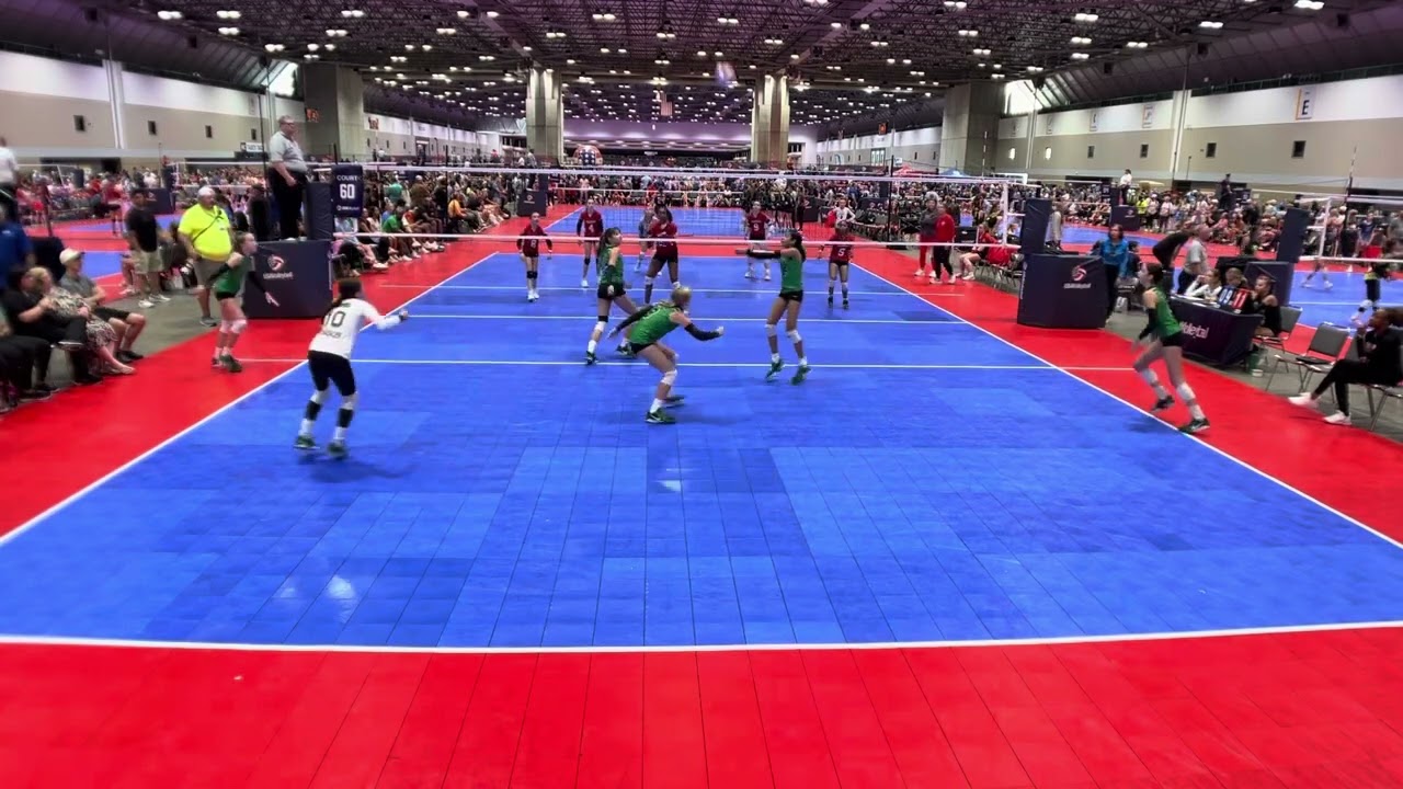 USAV Girls Jr Nat’l MF 12NW vs. Velocity 12 Black (DE) (23) (Set 1)