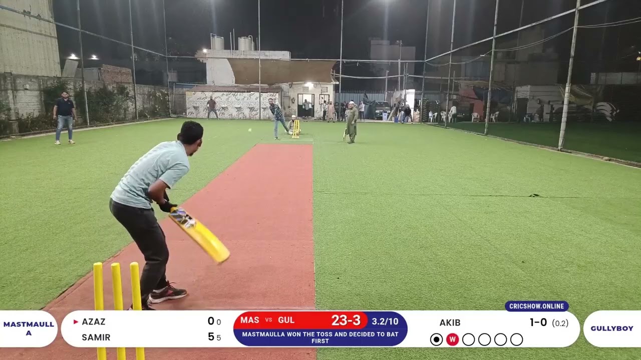 10 Over Box Cricket Match – Fastest Run Chase