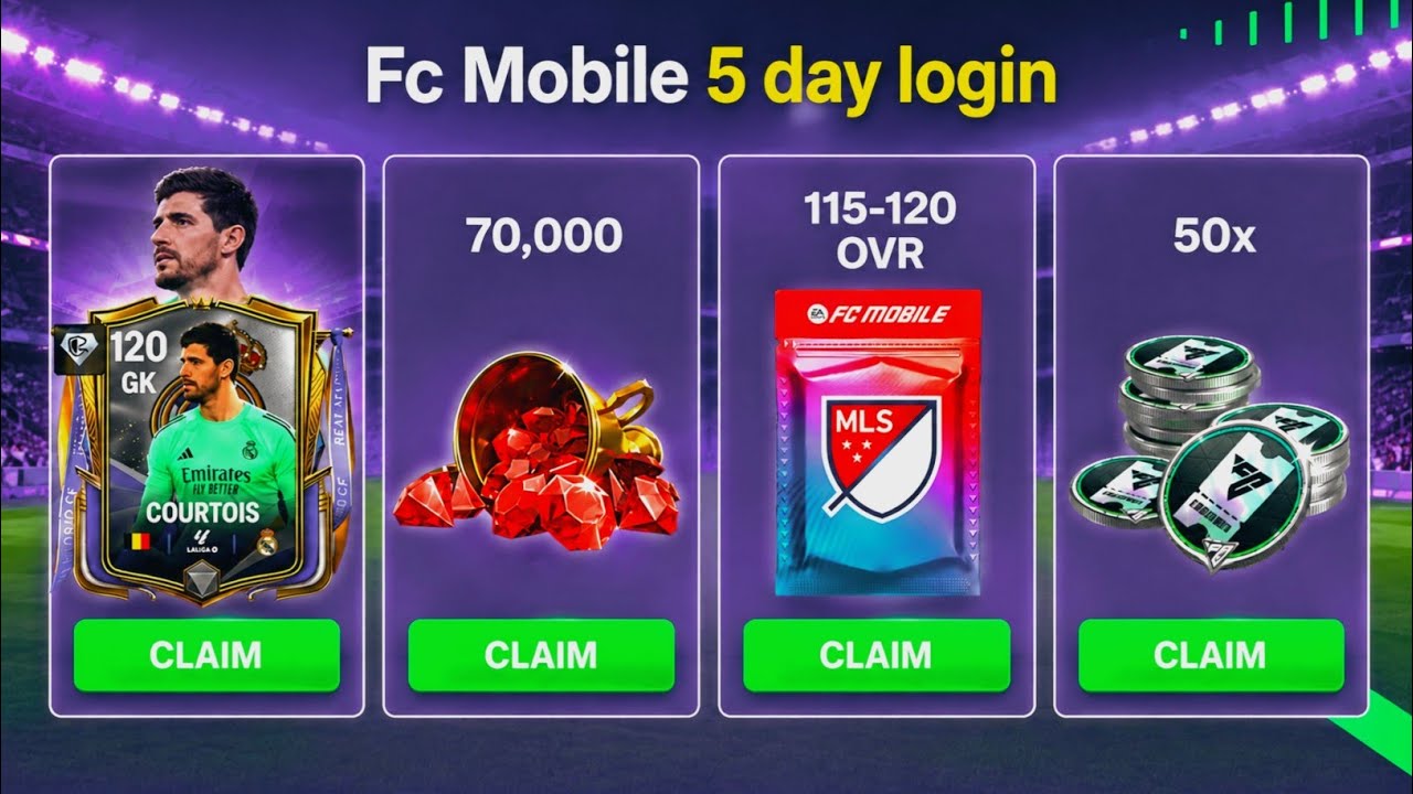 EA FC MOBILE 26 &bull; I Played 5 Day New Account 😱 70000 Gems Pack Opening #fcmobile #fifamobile 