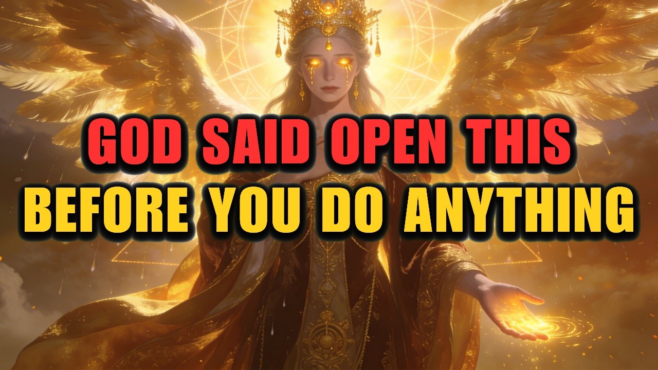 Chosen One: God Said Stop Everything You're Doing And Open This Right Now ⚡