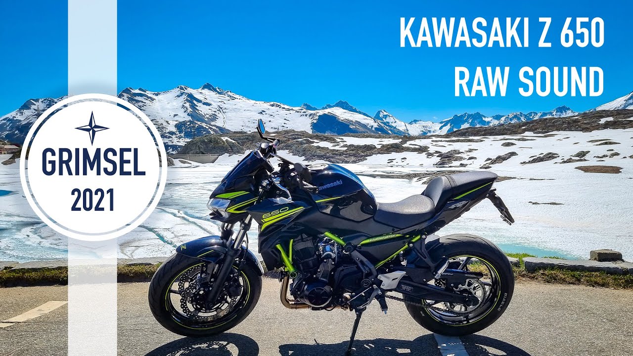 Grimselpass 🇨🇭 Juni 2021 | Kawasaki Z650 | Motorrad | RAW Engine Sound