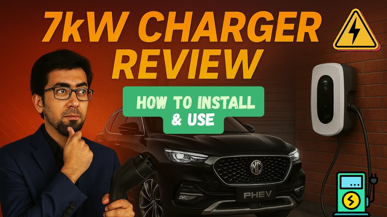 7KW Charger Review for EV and PHEV | How to Install and Use at Home