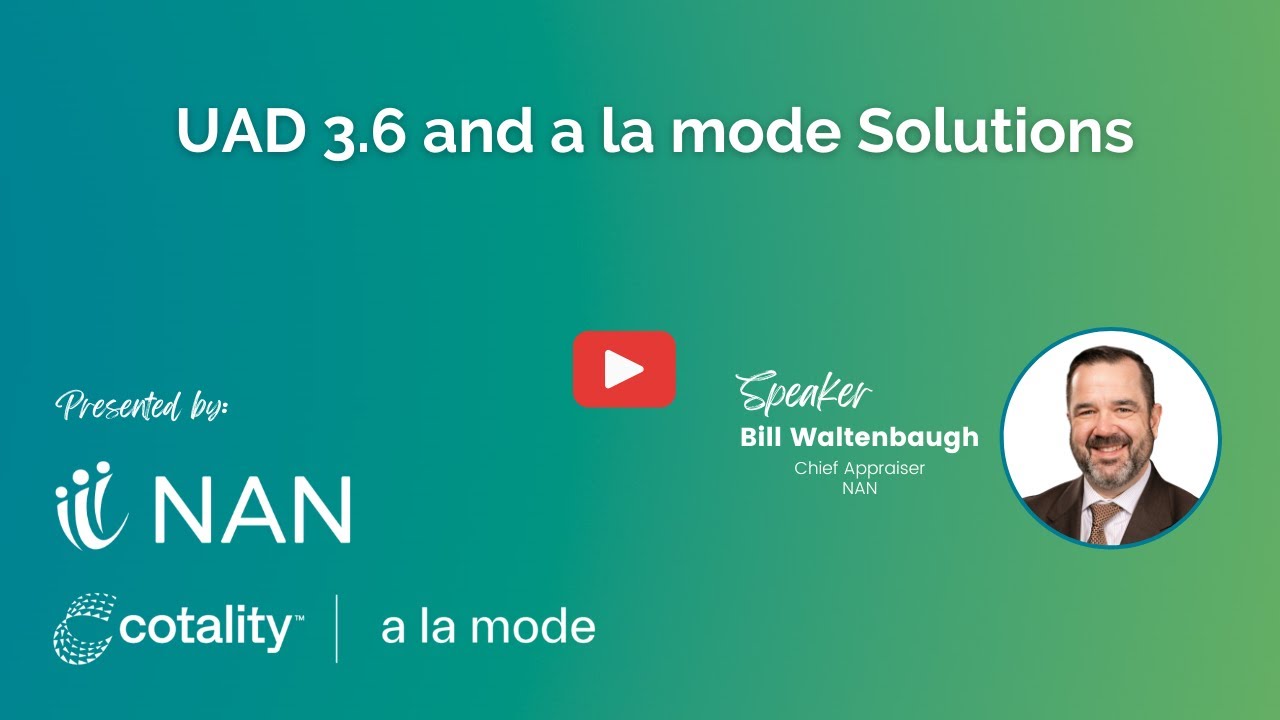 UAD 3 6 and a la mode Solutions Hosted by NAN