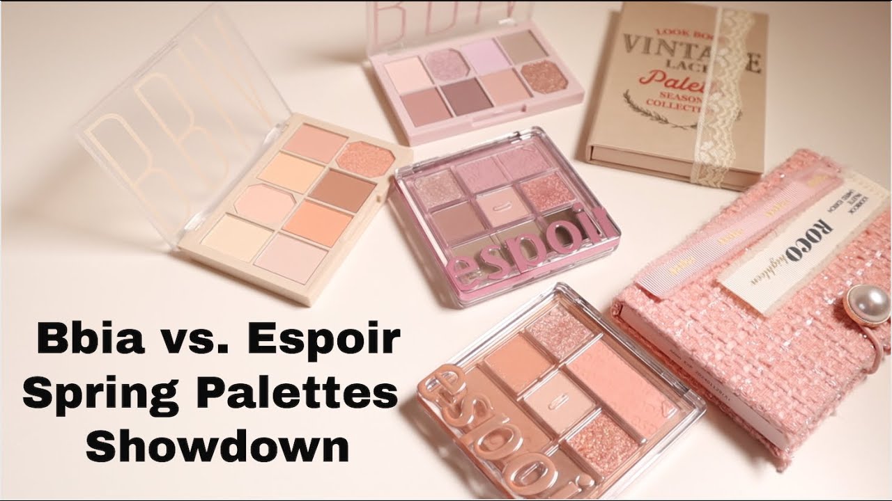 Spring palettes showdown: Bbia vs. Espoir | Quick Review and Comparison