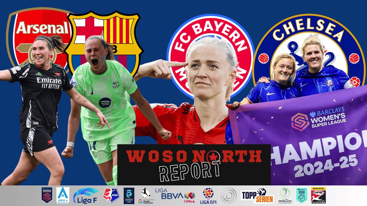 UWCL finalists set. Bayern Double. Goals of the Week. | Woso North Report