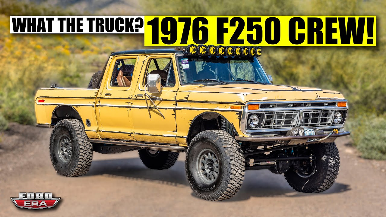 F250 Crew 1976 года, созданный для бездорожья! | Что за грузовик?