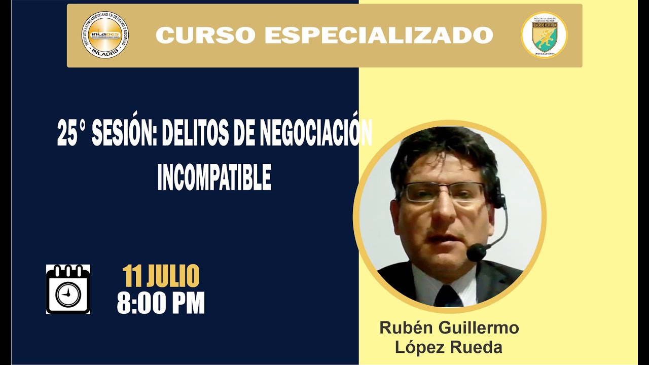 DELITOS DE NEGOCIACIÓN INCOMPATIBLE