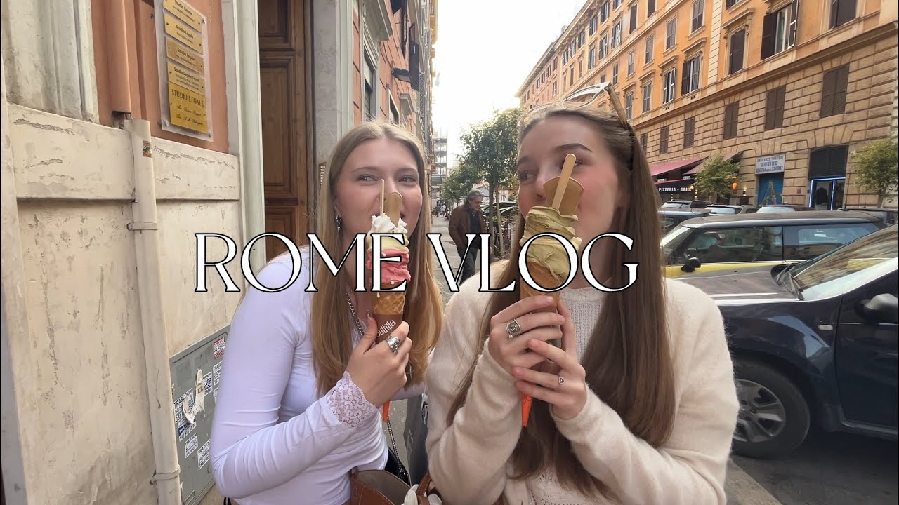 ROME VLOG🇮🇹🍕🛵🌞|| ihania maisemia, ruokaa, nähtävyyksiä, shoppailua…