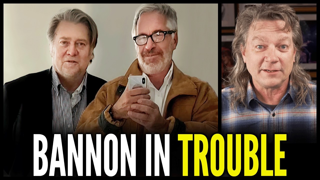 Steve Bannon is in Trouble Again - Fake Crypto and His Epstein Ties