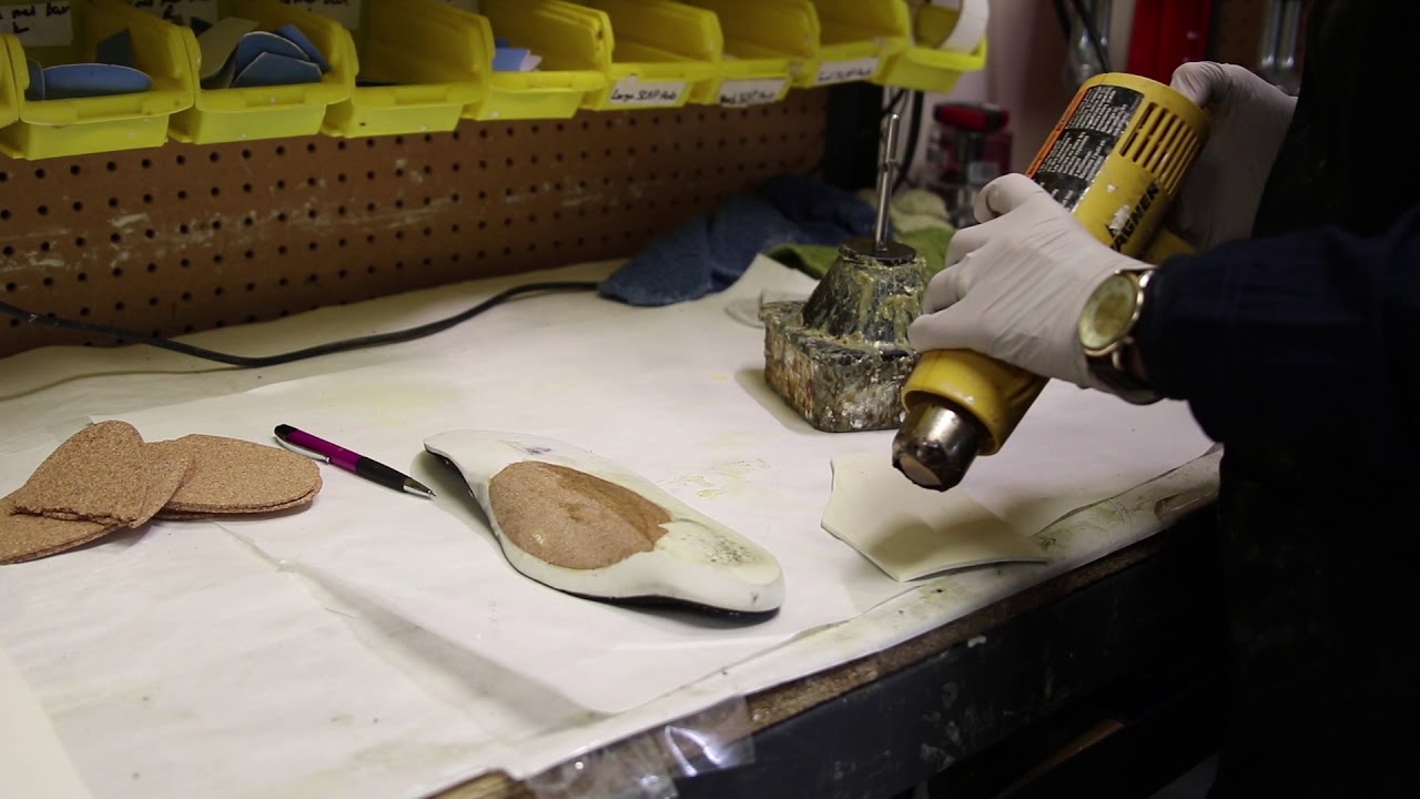 Kathy Makes Modifications and Adjustments to Foot Orthotics