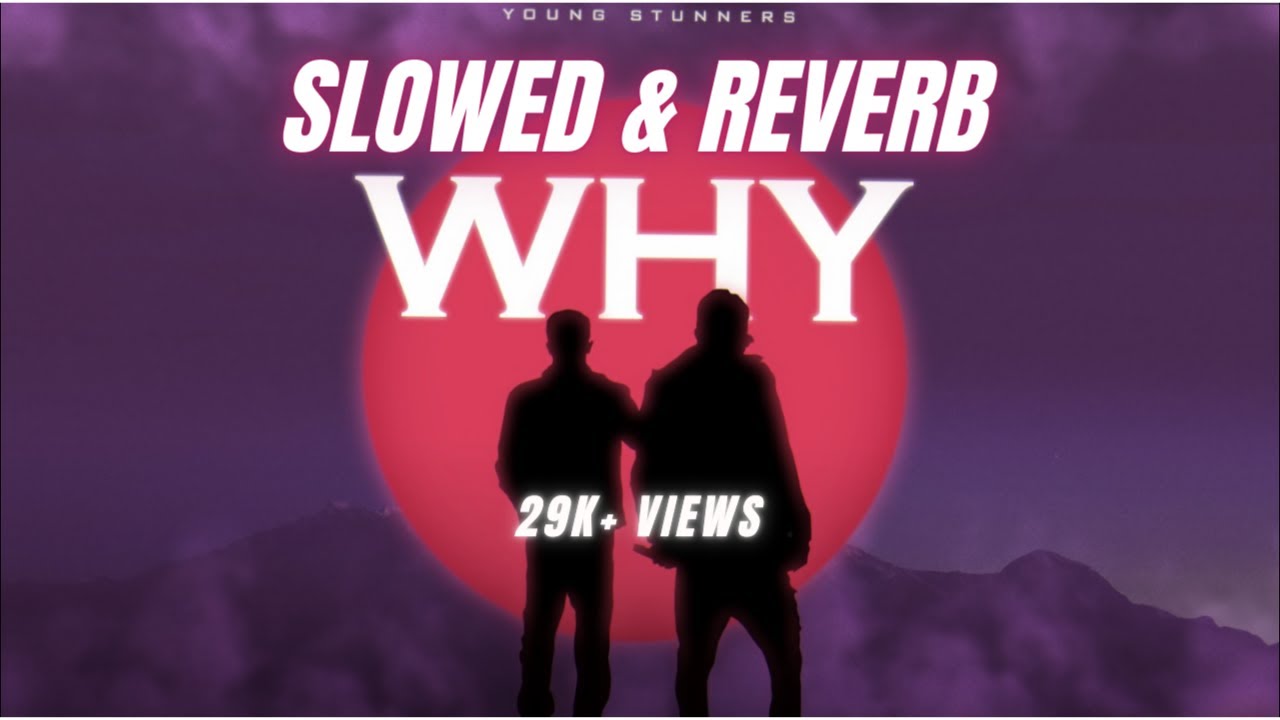 WHY - Young Stunners  - Slow & Reverb (Lyrics) | Talha Anjum | Talhah Yunus | Prod. by Jokhay