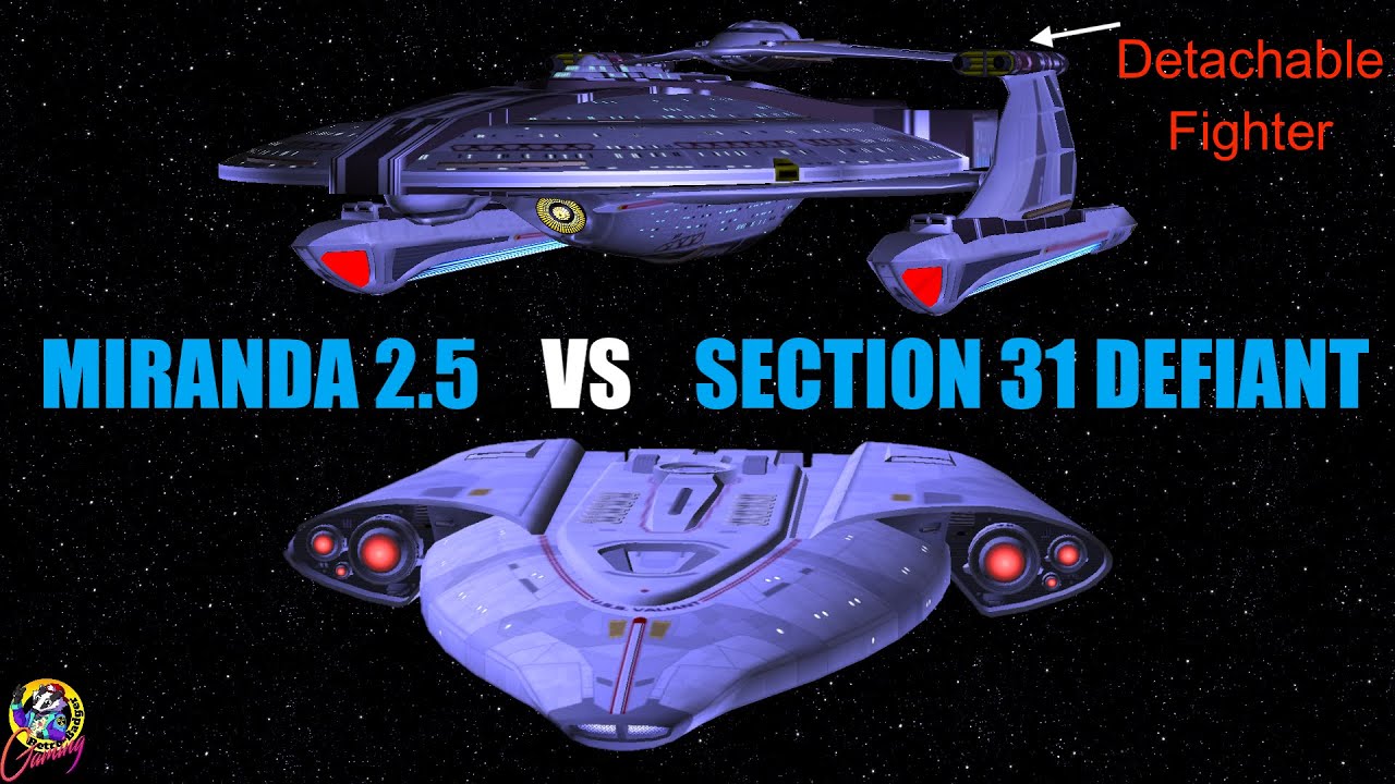 Miranda 2.5 VS Section 31 Defiant - EXPLOSIVE BATTLE - Star Trek Starship Battles