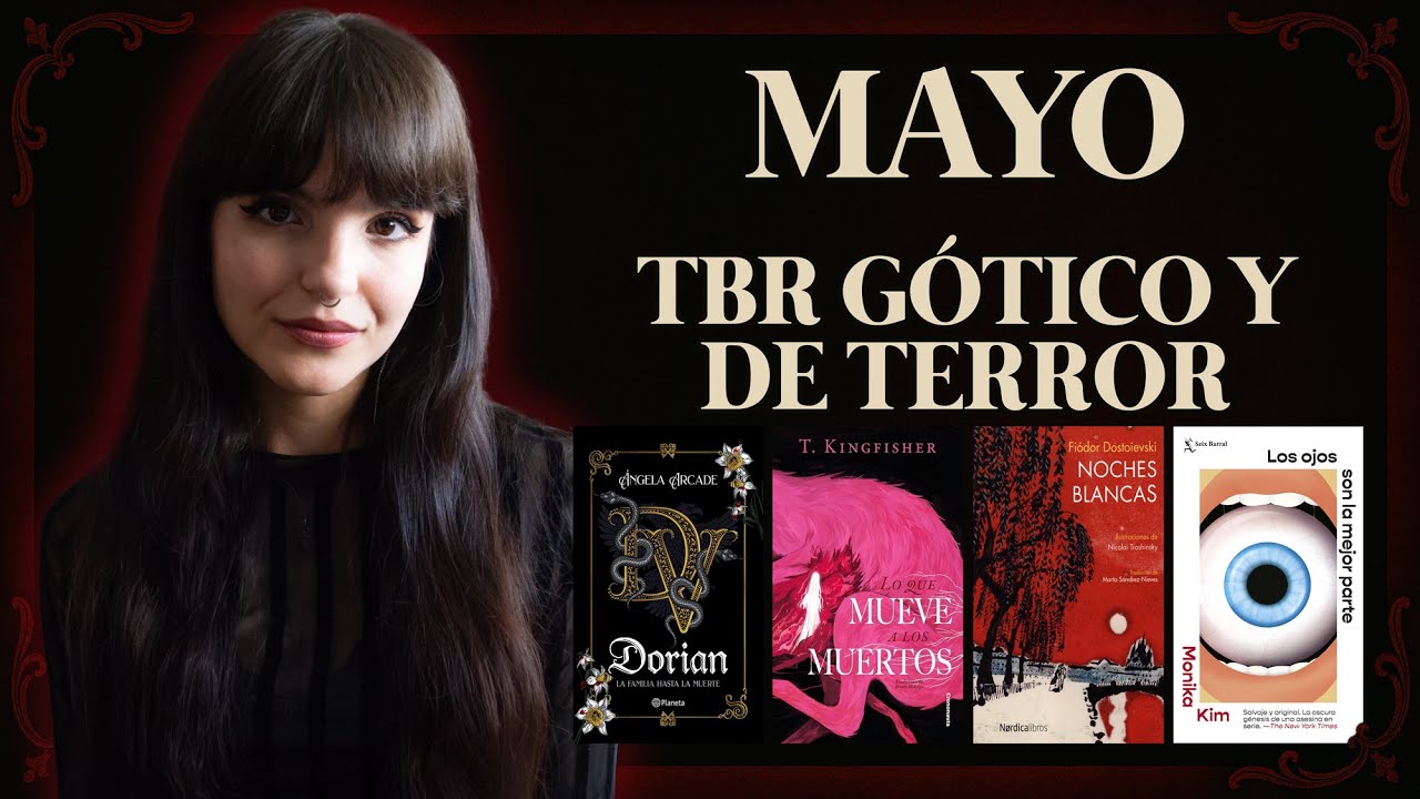 GÓTICO 🕯️ TERROR 🩸 y LIBROS EXTRAÑOS | Mi TBR de mayo | moonlight books