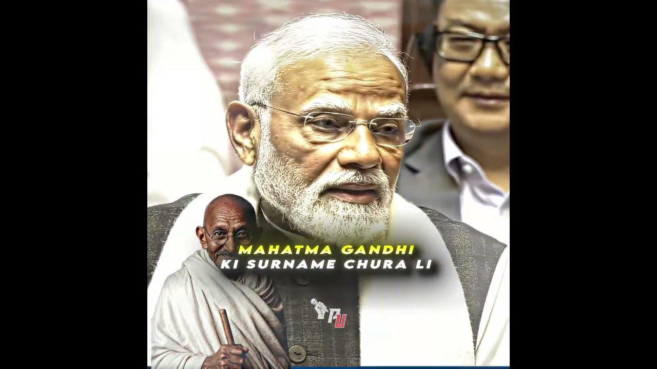 PM Modi Questions Gandhi Surname Claim