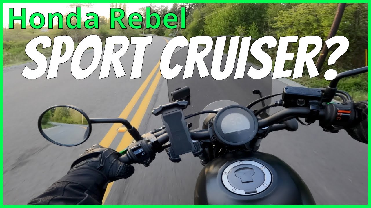 Honda Rebel 500 On Back Roads - Sport Cruiser?