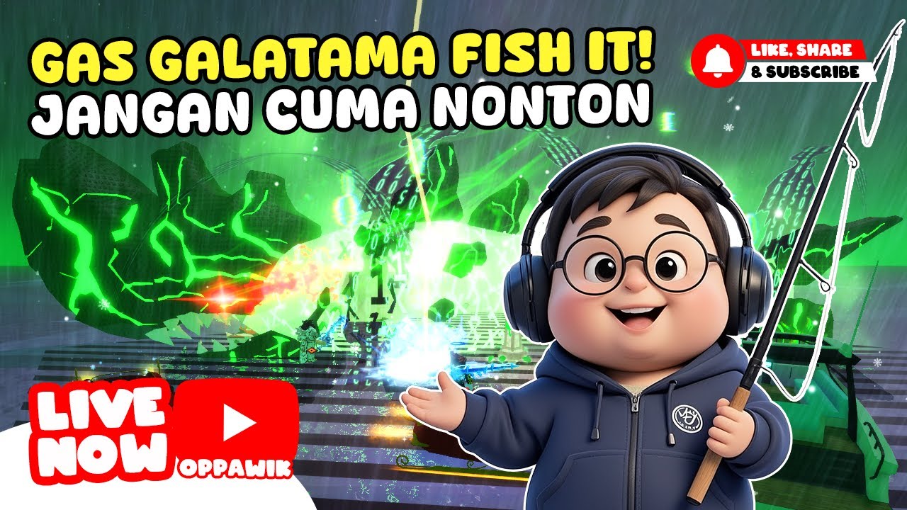 GAS GALATAMA FISH IT | JANGAN CUMA NONTON YUK IKUTAN | GIVEAWAY SECRET