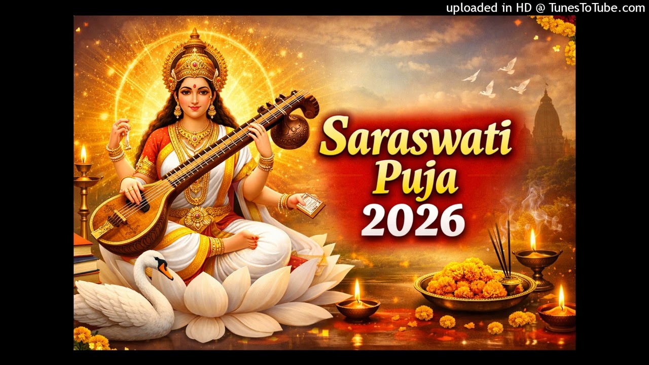 🎵 सरस्वती पूजा गीत || Saraswati Puja Song 2026 | Maa Saraswati Bhajan | Basant Panchami Special