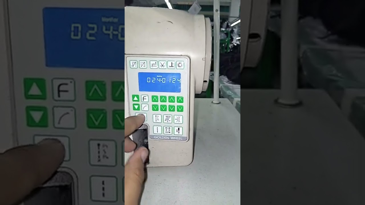 Golden Wheel Single Needle Reset method
