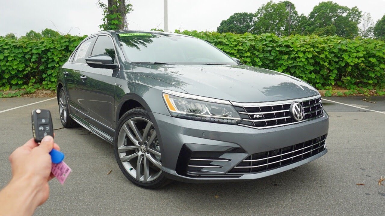 2019 Volkswagen Passat 2.0T SE R-Line: Start Up, Walkaround, Test Drive and Review
