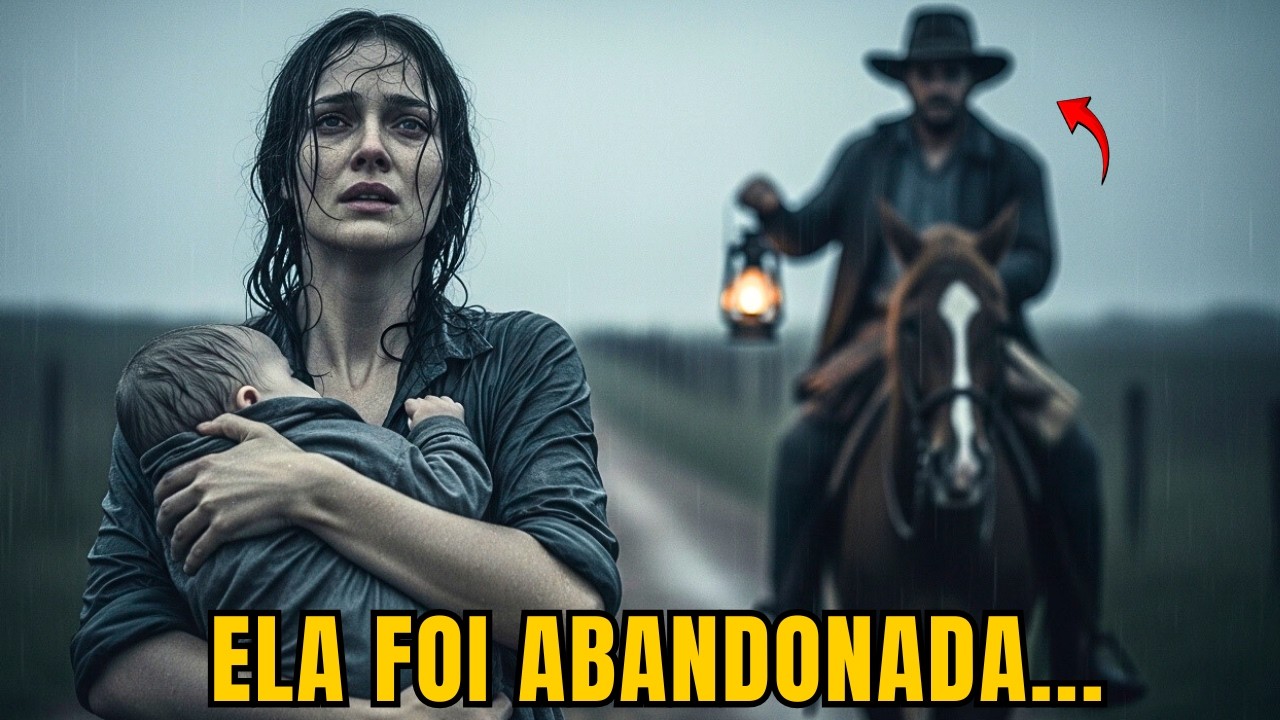 Ela Foi Abandona Sozinha Com Um Bebé Na Tempestade...Até Que Algo Inesperado Aconteceu