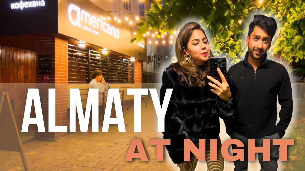 ALMATY AT NIGHT - Best Bars & Walking Streets 🇰🇿