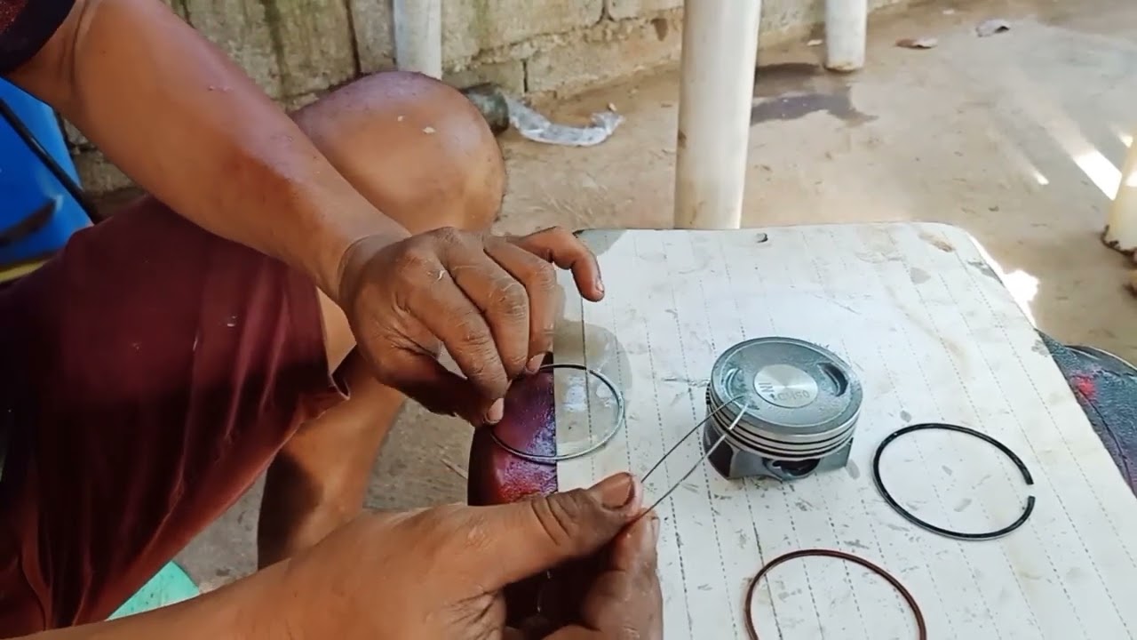 paano mag install ng Ring sa piston