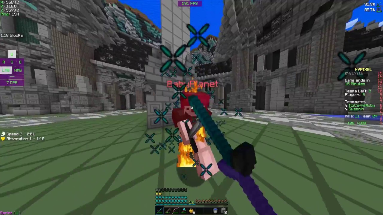 Hypixel UHC Highlights #21 Fire 1 Perun