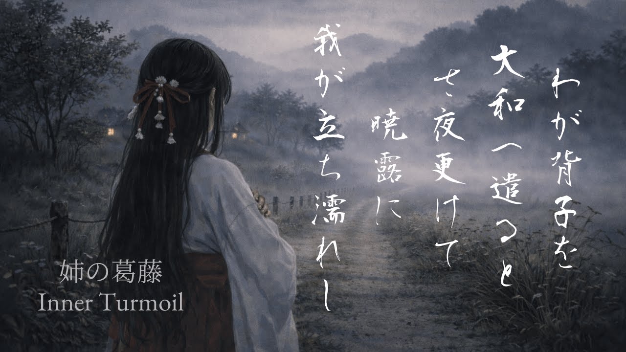 【大伯皇女 第一話｜万葉集 x 映像詩】万葉集 わが背子を大和へ遣るとさ夜更けて |  [Manyoshu x Visual Poetry]Princess Ōku — Episode Ⅰ】