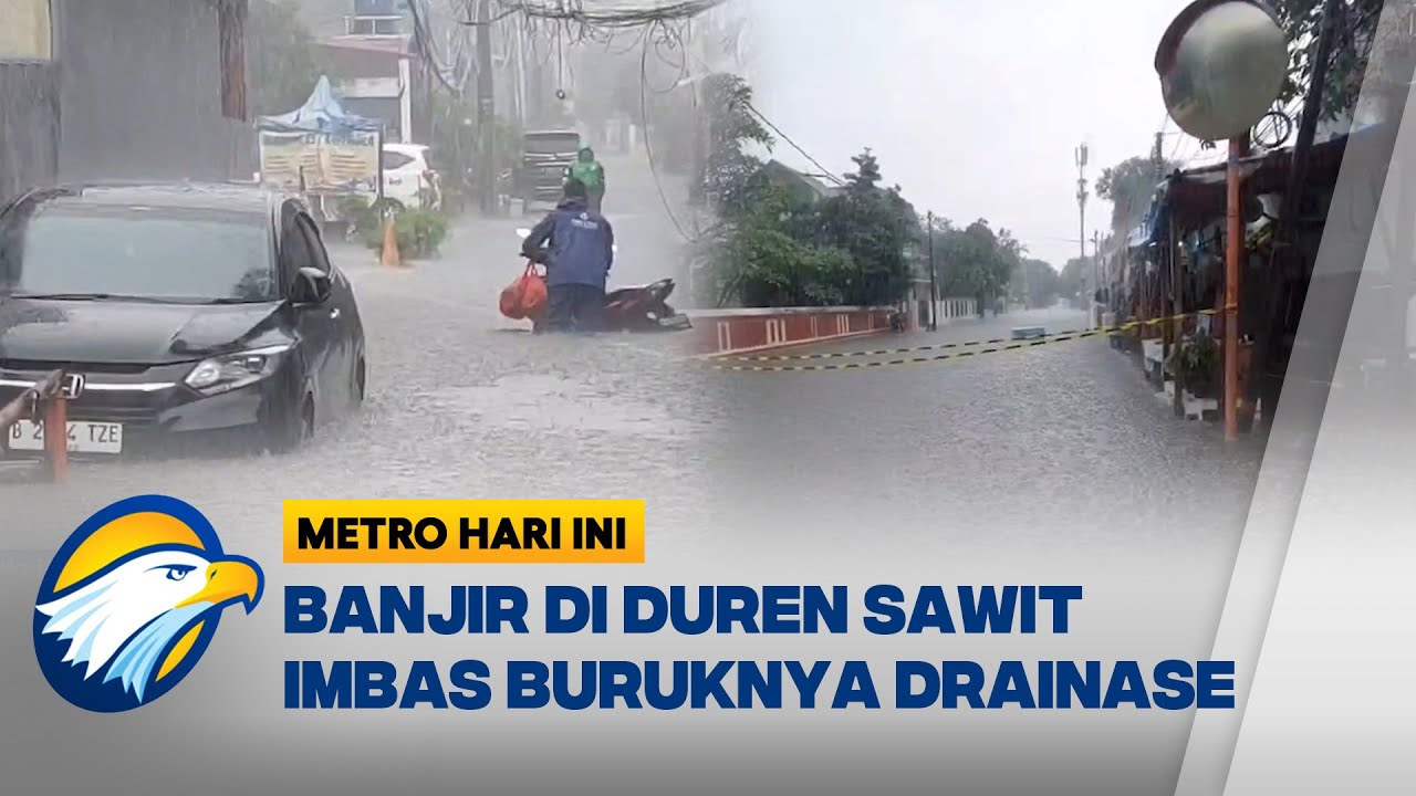 Banjir Rendam Duren Sawit Jakarta Timur, Akses Terputus [Metro Hari Ini]