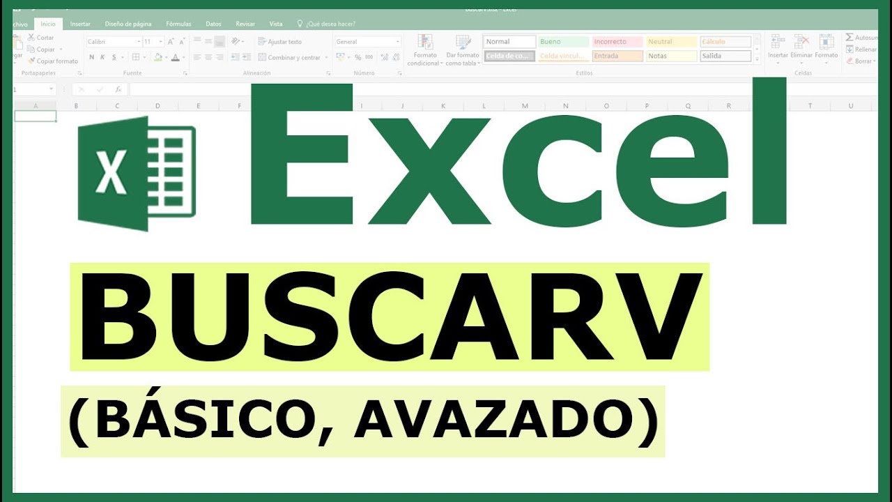 Como usar la función BUSCARV en Excel (básico, intermedio, avanzado) 2025