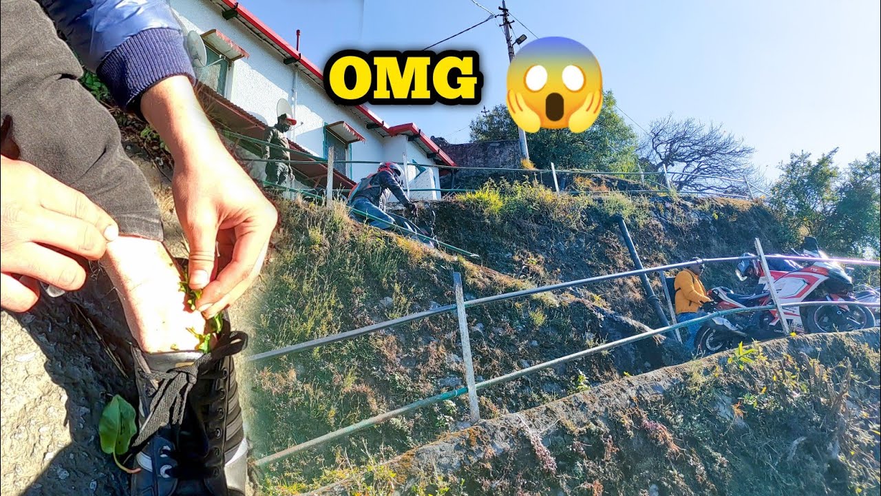 Mussoorie mall road to gun hill point with super bike🏍️ | Dangerous☠️