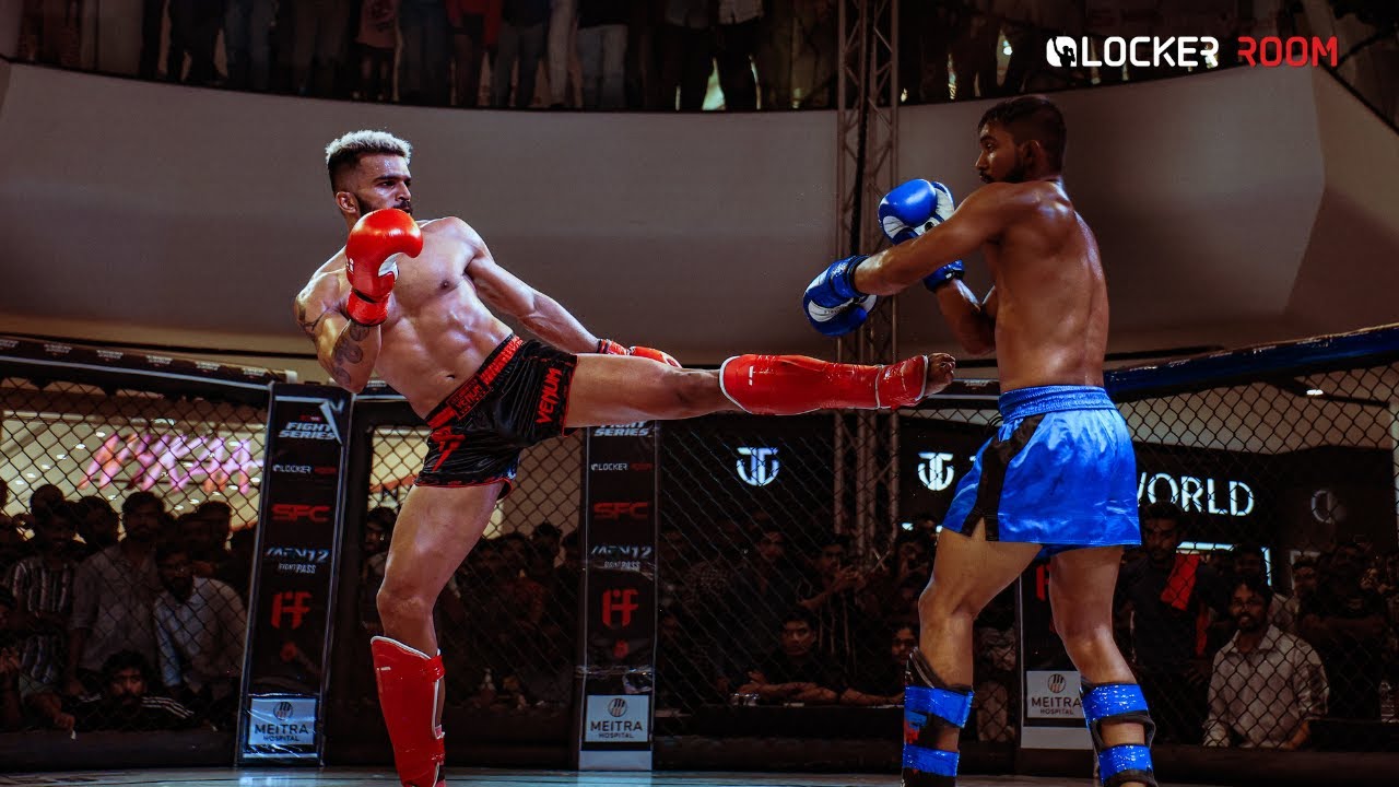 Pravin Wagh (Maharashtra) vs. Neeraj MP (Kerala) | Muay Thai Fight | MMAAK Gym War | Calicut | India
