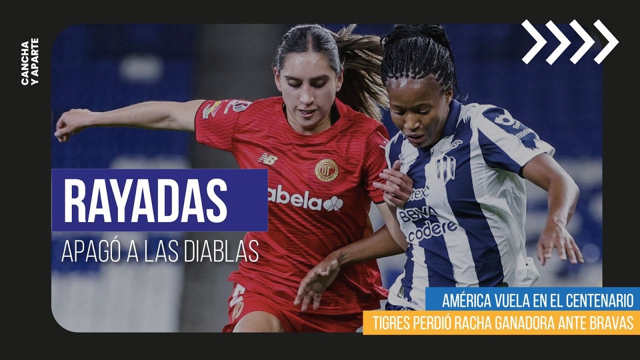 Rayadas apagó al Toluca Femenil