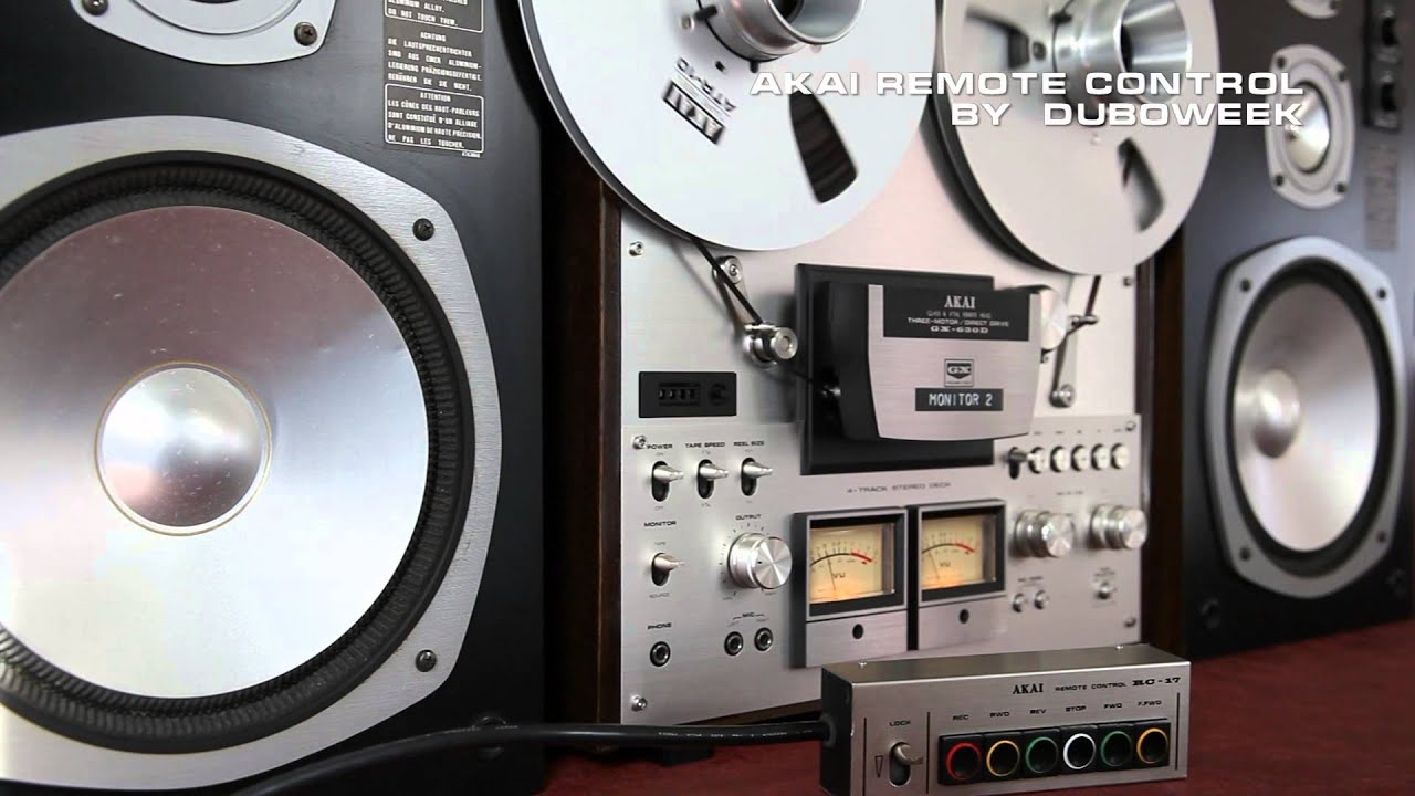 AKAI Remote Control RC-17 for Open Reel Deck
