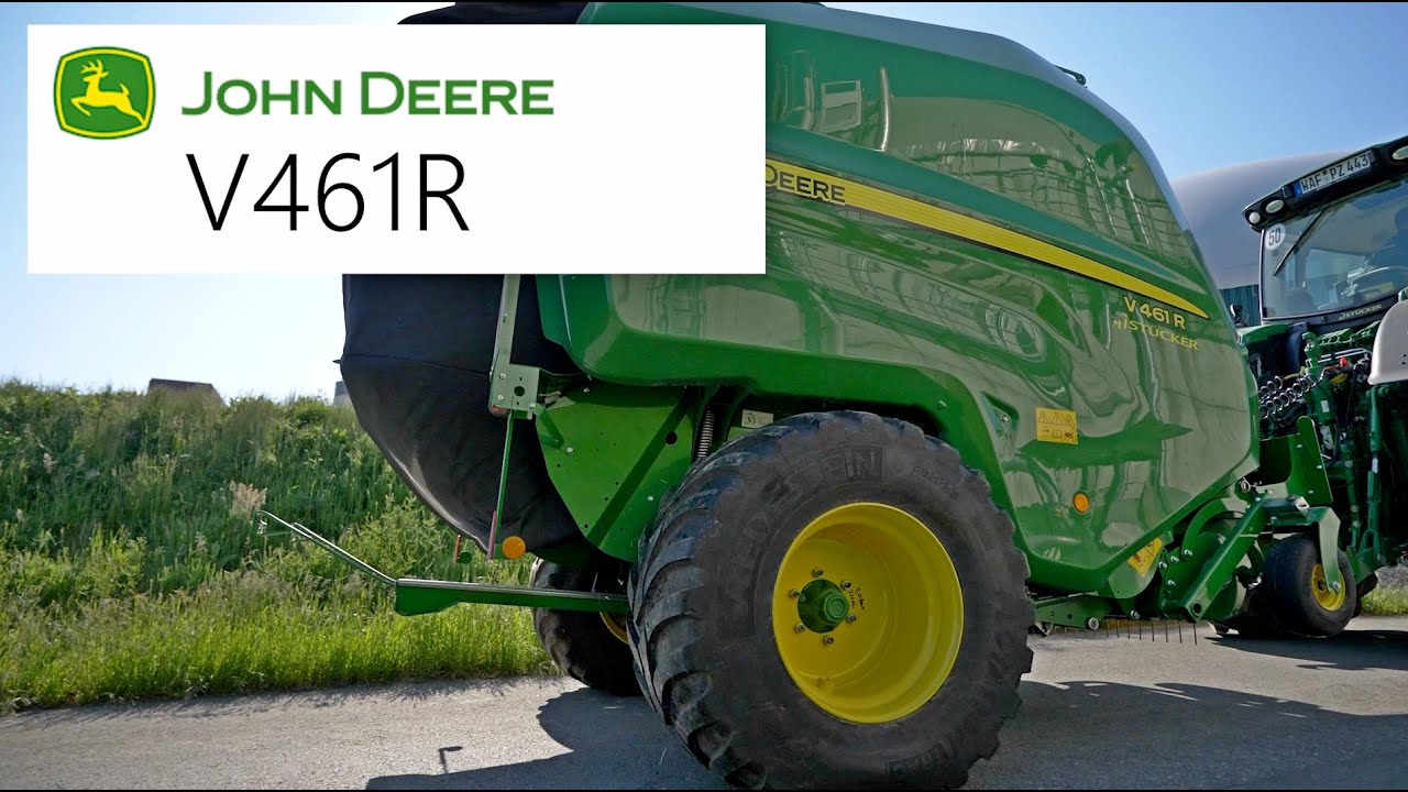 Deppe & Stücker Grünlandtag 2021 🍀 - John Deere V461R