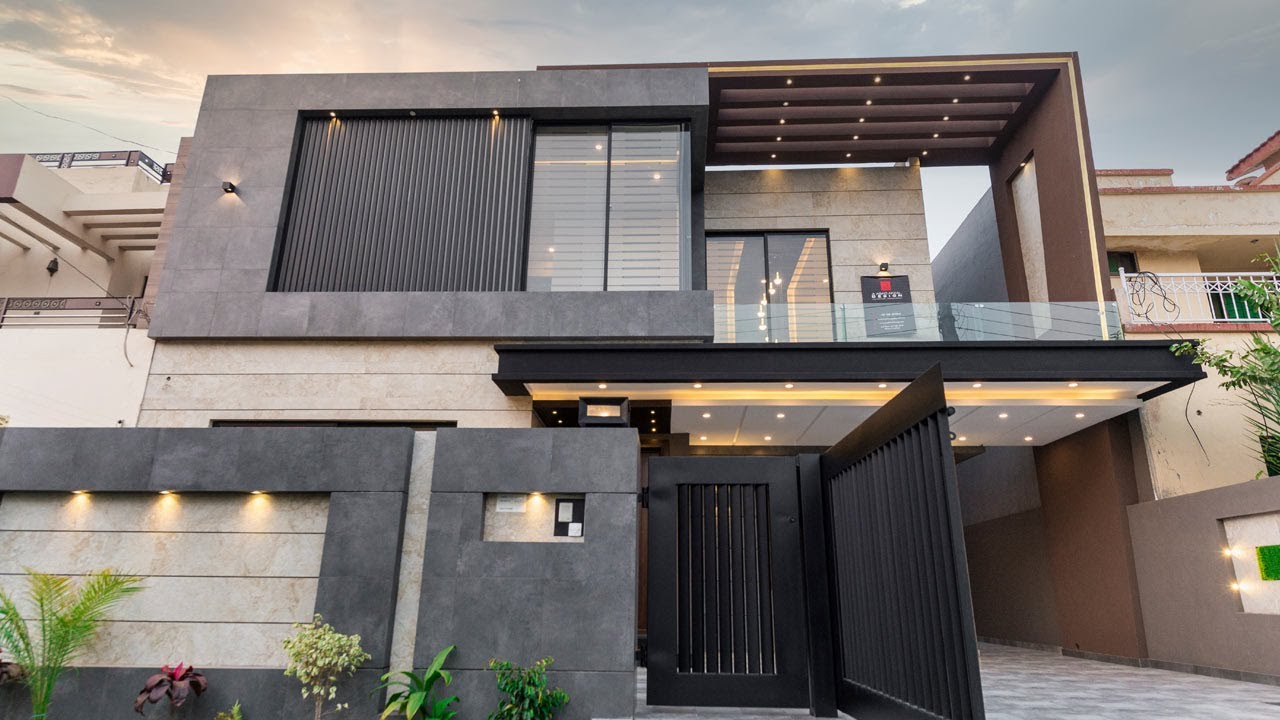 10 Marla House by MMB Tameer Block B Canal City, Lahore - Pakistan