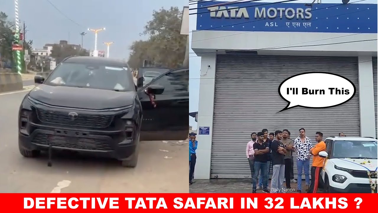 Angry Customer Shuts down Tata showroom and Service center 😱