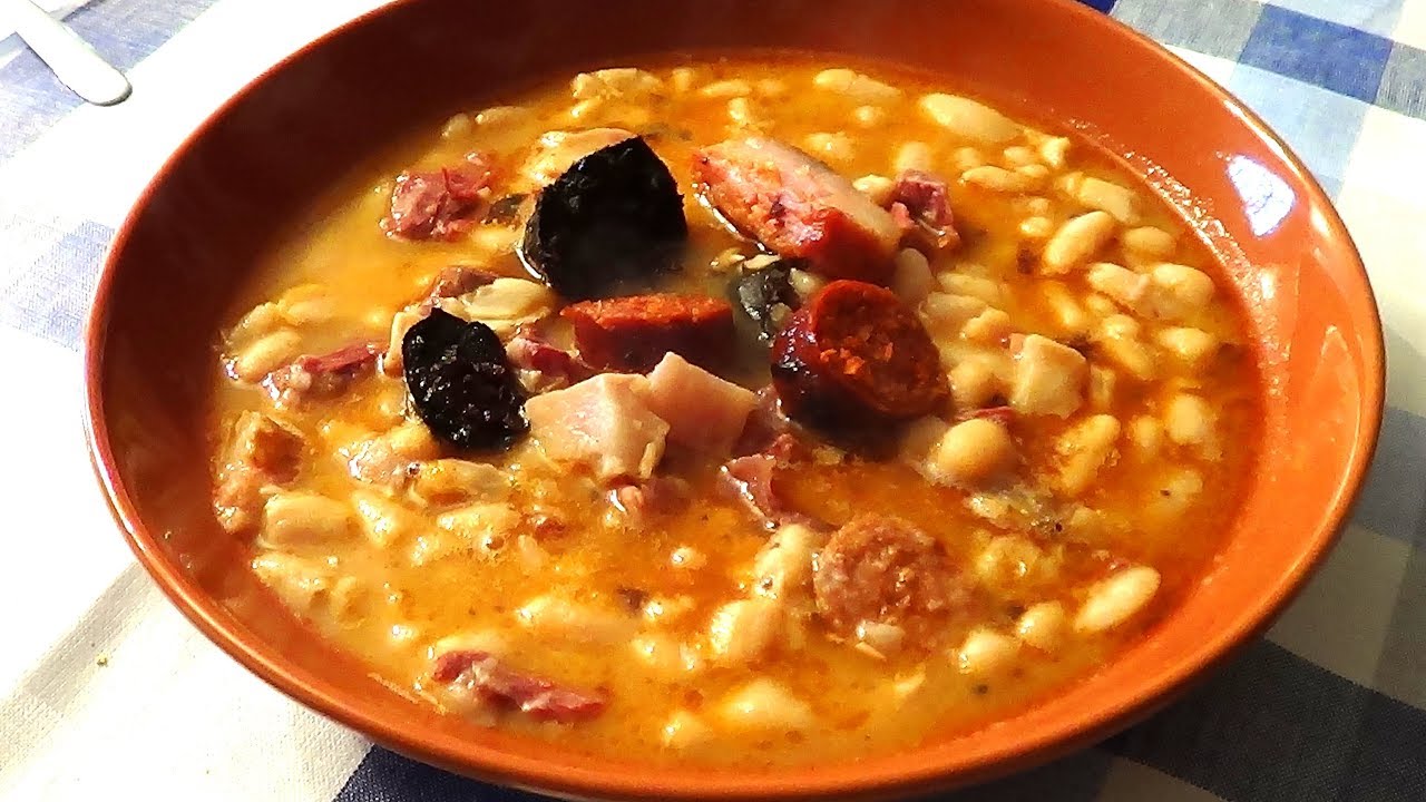Fabada 🥘ASTURIANA facil en olla 🥘EXPRESS //2018//