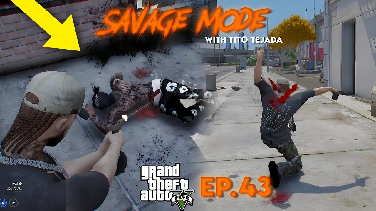 THE OPPS TRIED TO KILL ME  SO I WENT TO THEY HOOD & SHOT THEM ALL IN THE FACE! | GTA RP