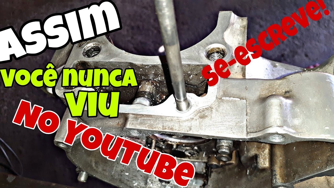 Rosca do cabeçote espanou o que fazer?, assim vc Nunca viu No YouTube, Passo a Passo.