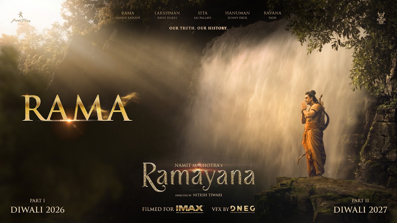 Rama | Namit Malhotra&rsquo;s Ramayana | Nitesh Tiwari | Ranbir, Yash, Hans Zimmer & A.R. Rahman