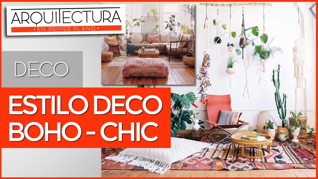 BOHO CHIC Decoración de Interiores ESTILO de moda | Ecléctico | Relajado | Autentico | Bohemio